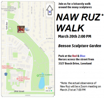 Location of Naw-Ruz Walk